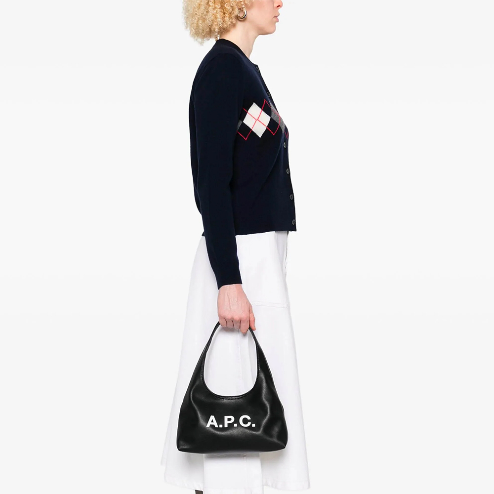 レディース 【美品】A.P.C. BABY NINON SHOULDER ブラック