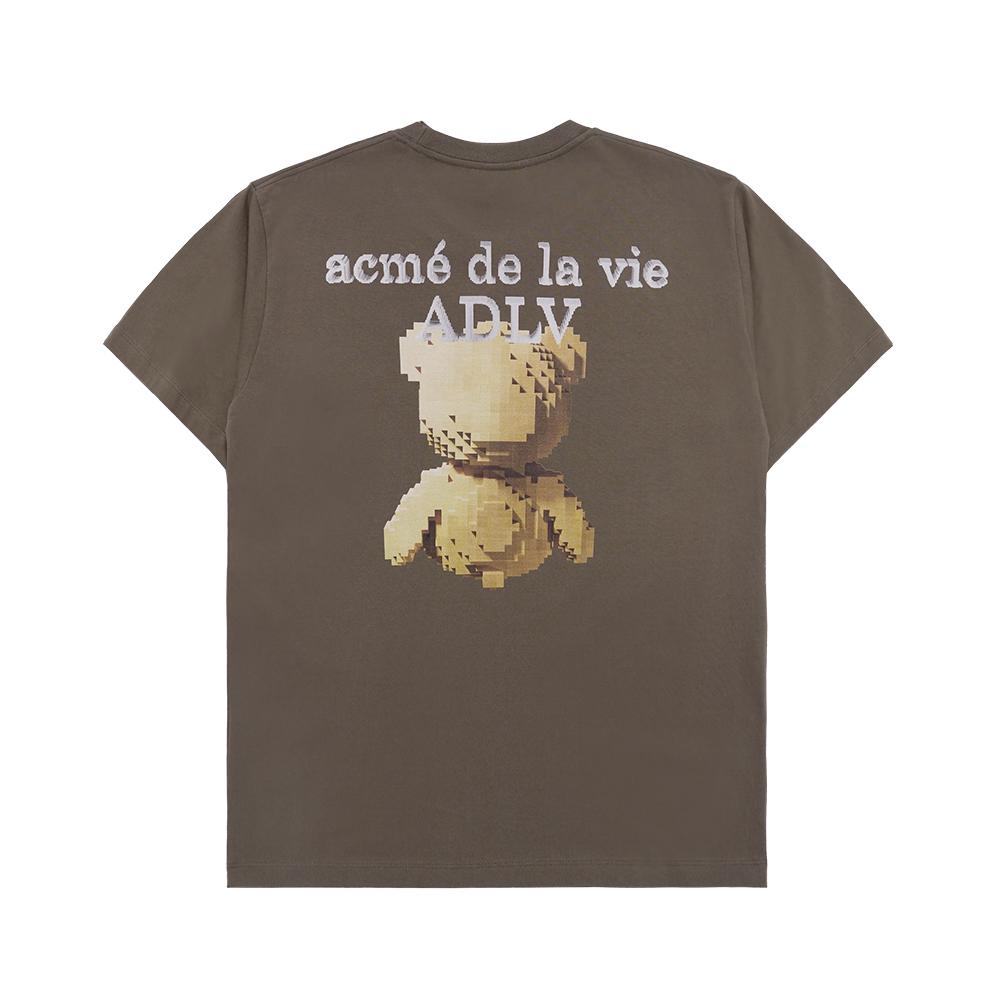 Tシャツ・カットソー ACME DE LA VIE BLOCK BEAR SHORT SLEEVE T-SHIRT acme de la vie