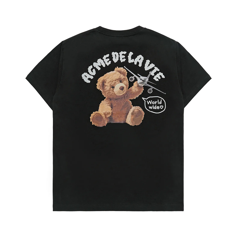 Tシャツ・カットソー ACME DE LA VIE CRAYON THREE BEAR ARTWORK SHORT SLEEV 4BUK062 CRAYON THREE BEAR ARTWORK SHORT SLEEVE T-SHIRT - 아크메드라비