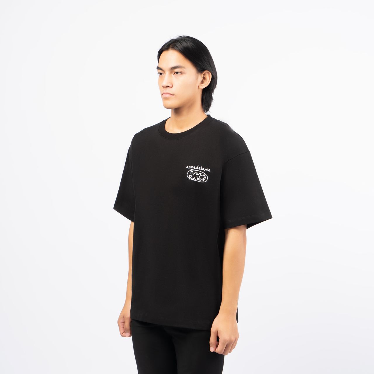 Tシャツ・カットソー ACME DE LA VIE DOODLE FUZZY RABBIT SHORT SLEEVE T-SH 4BUK058 acmé de la vie ADLV DOODLE FUZZY RABBIT SHORT SLEEVE T-SHIRT