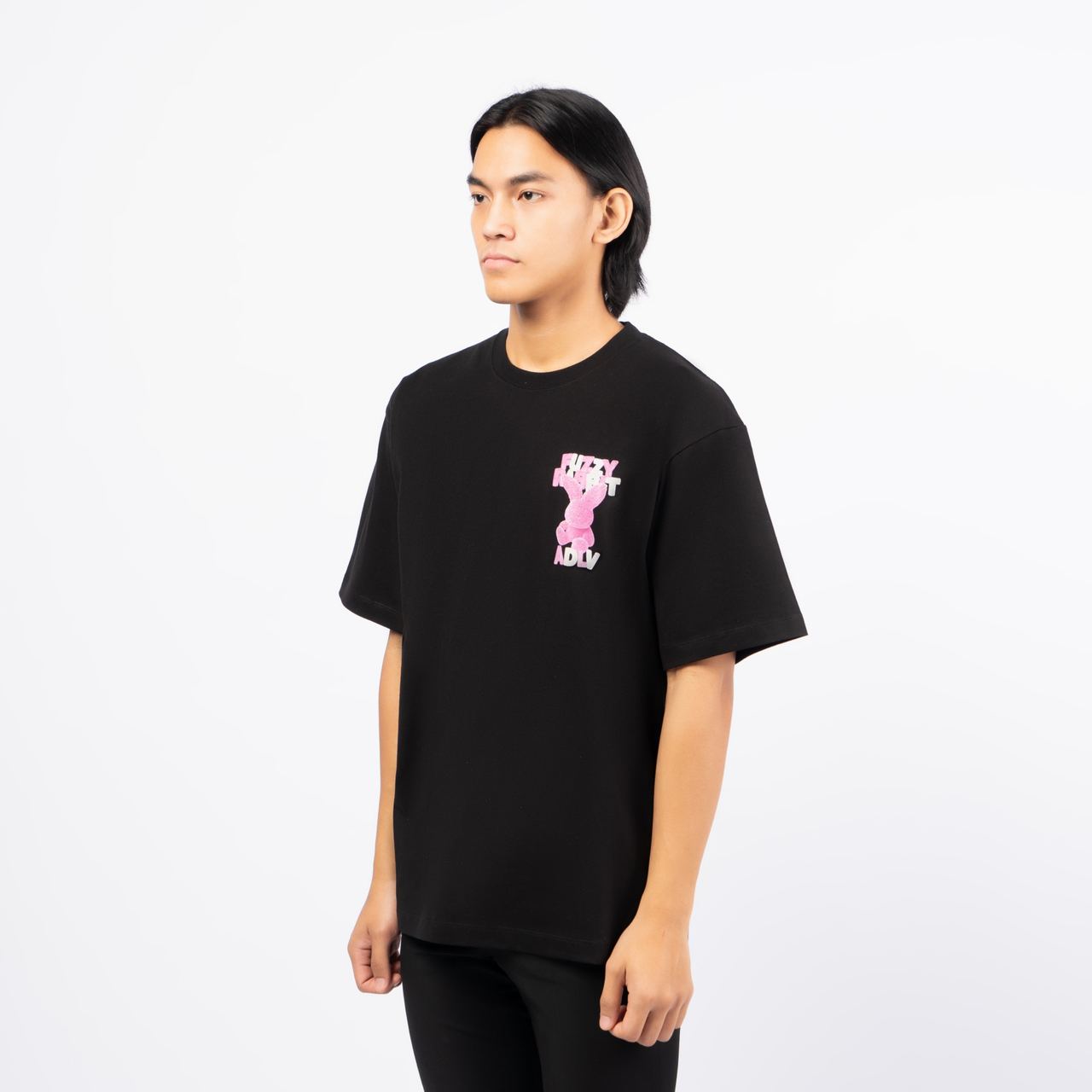 Tシャツ・カットソー ACME DE LA VIE FUZZY FONT RABBIT SHORT SLEEVE T-SHIR 4BUK061 3592a89d6717efa293c111463c8bbc