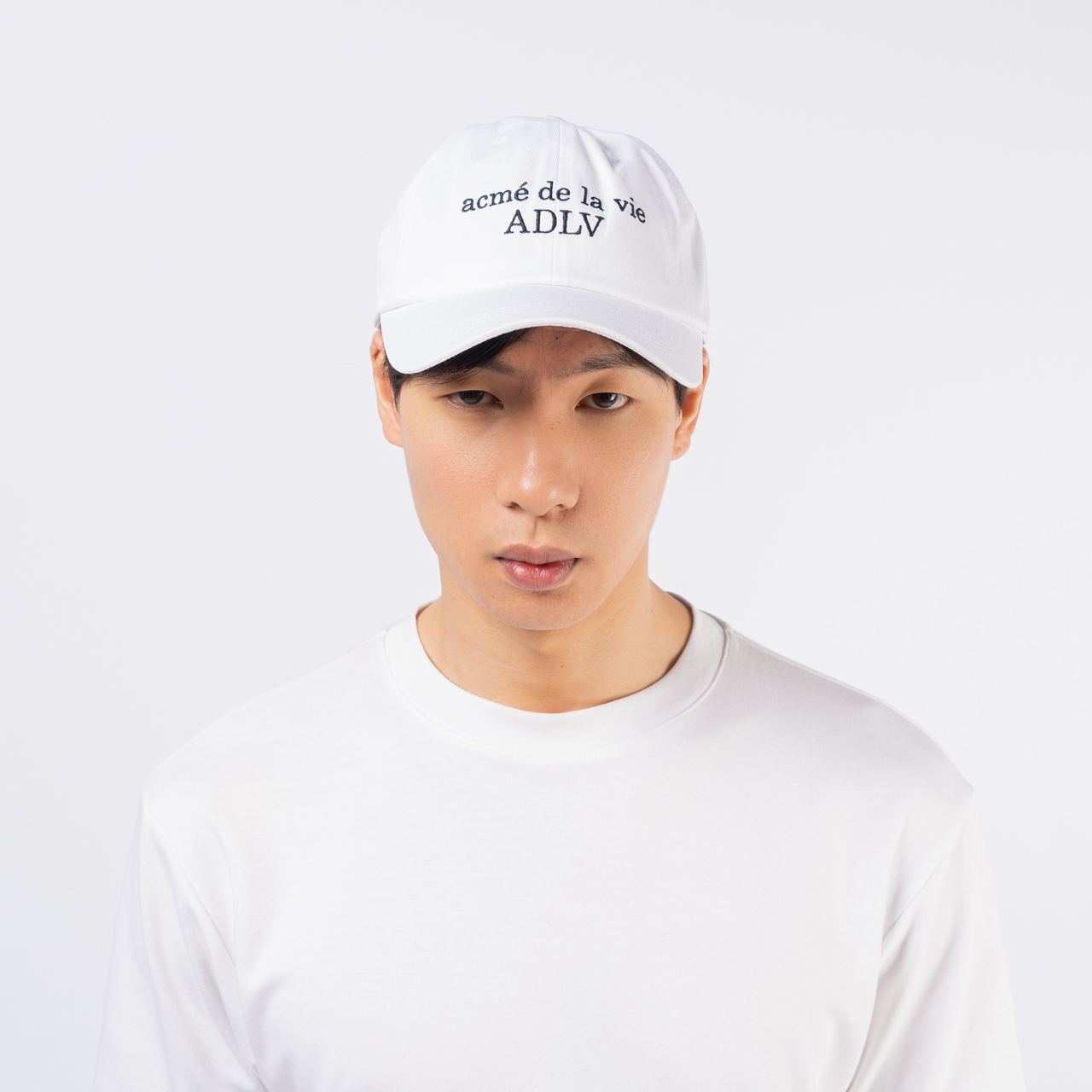 さらに100円引き◆ACME DE LA VIE◆CLOVER BELLY BALL CAP acmé de la vie BELLY GOM X ADLV CLOVER BELLY BALL CAP BLACK