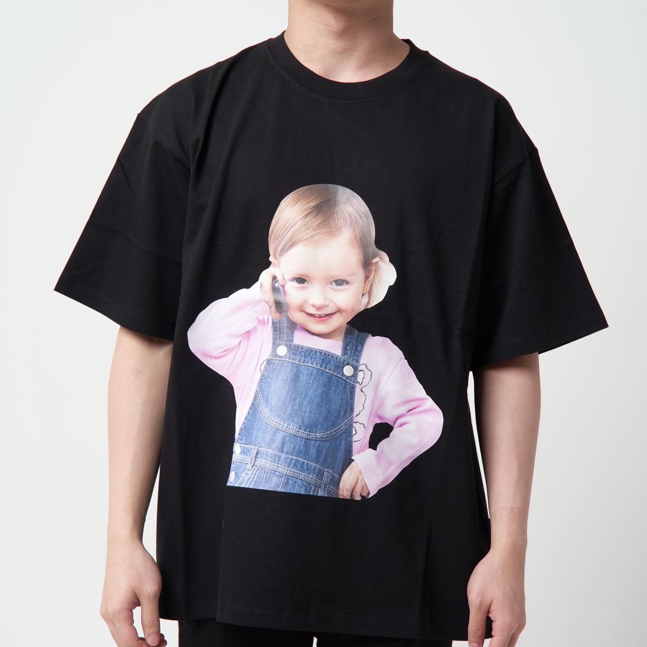 Tシャツ・カットソー ACME DE LA VIE BABY FACE TELEPHONE GIRL SHORT SLEEVE 4BUK090 acme de la vie