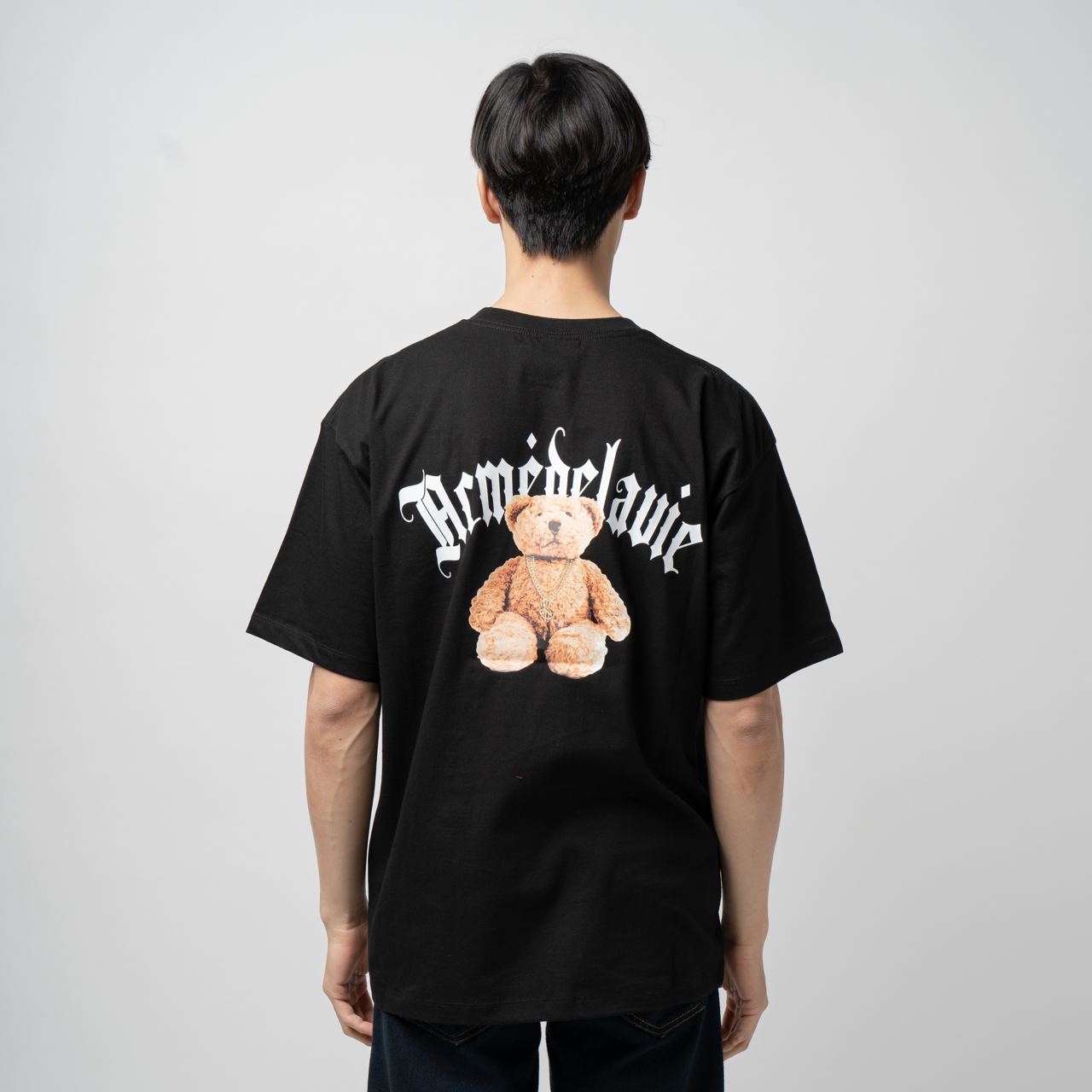●ACME DE LA VIE●GOLD CHAIN BEAR DOLL SHORT SLEEVE T-SHIRT acme de la vie Unisex Gold Chain Bear Doll Short Sleeve Tee