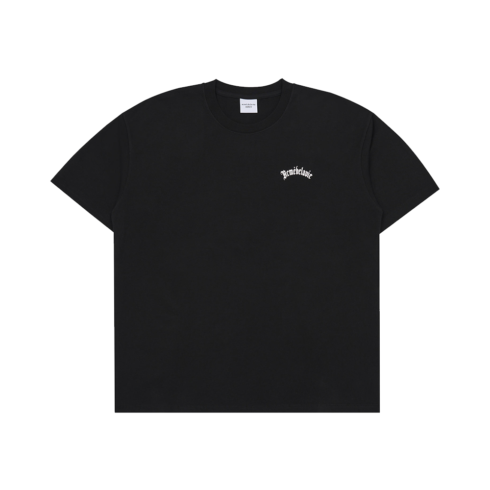 acmé de la vie Gold Chain Bear Doll T-Shirt Black – voilà.id