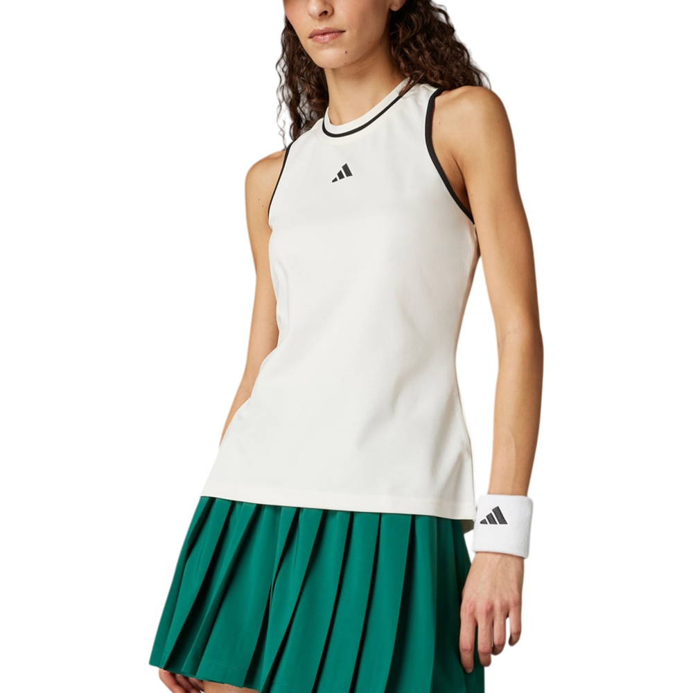 Adidas Heritage Tennis Classic Tank Top Chalk White – voilà.id