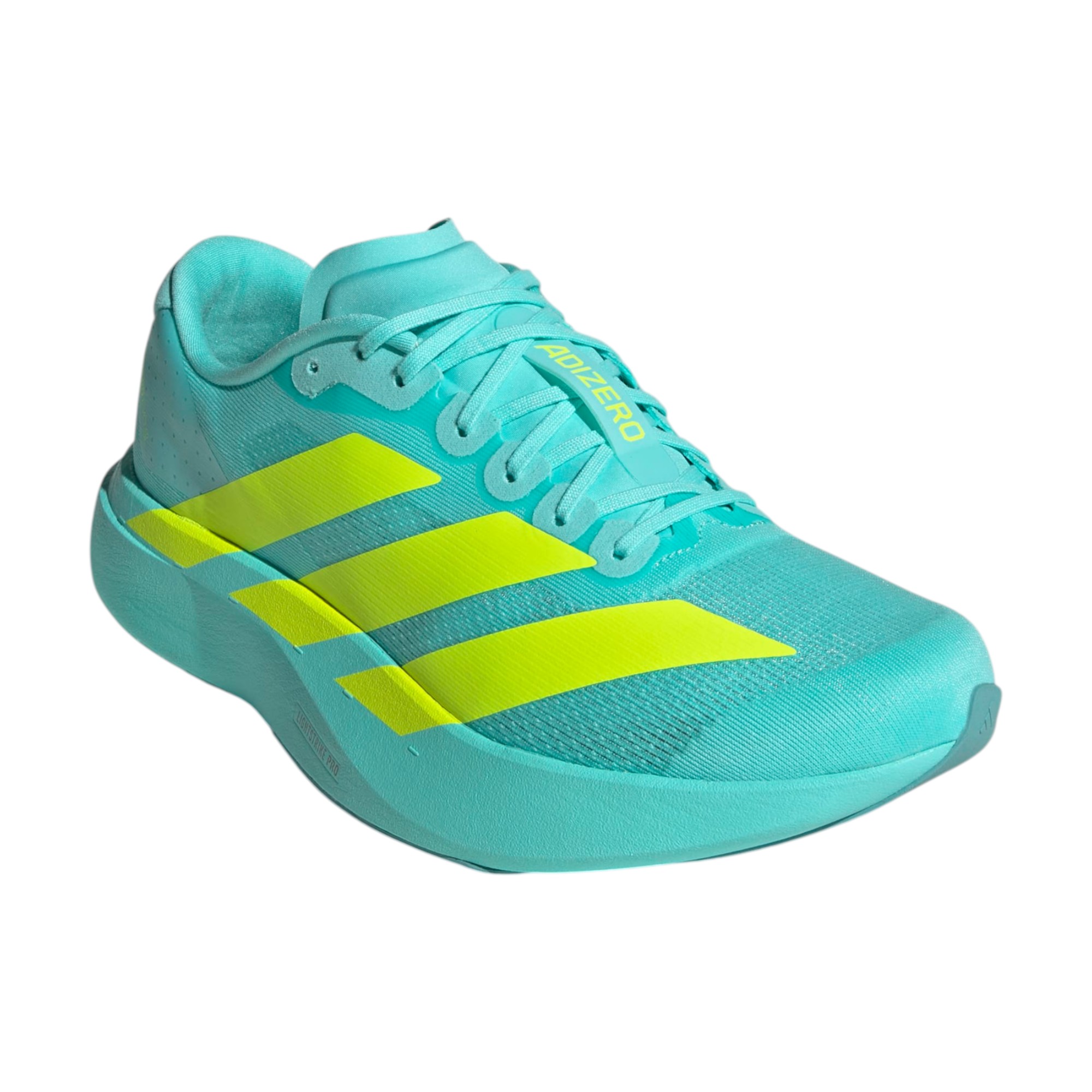 Adizero Evo SL Running Shoes Flash Aqua Lucid Lemon Men