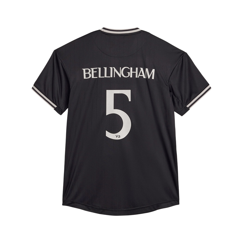 Y-3 Jude Bellingham Soccer Short Sleeve Jersey Black – voilà.id