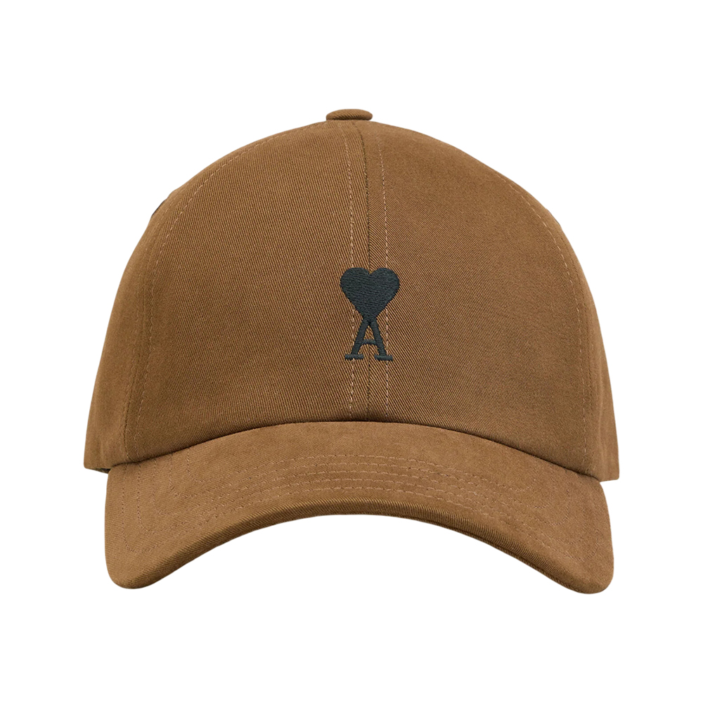 ami paris ブラウン キャップ AMI Paris Ami De Coeur Embroidery Cap Hazelnut – voilà.id