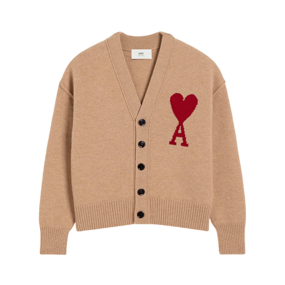 Red AMI de Coeur Cardigan