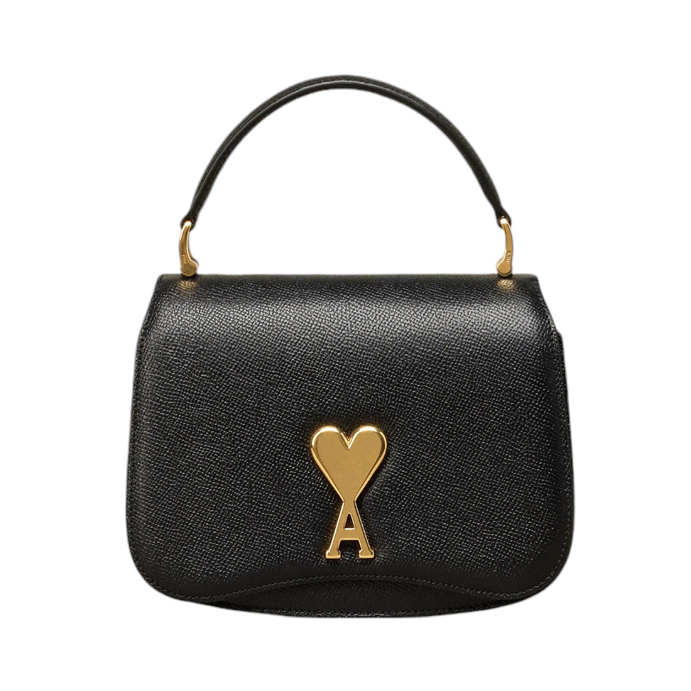 AMI PARIS レディース 2WAYバッグ TOP HANDLE PARIS PARIS BAG BLACK Top Handle Paris Paris Bag | AMI PARIS