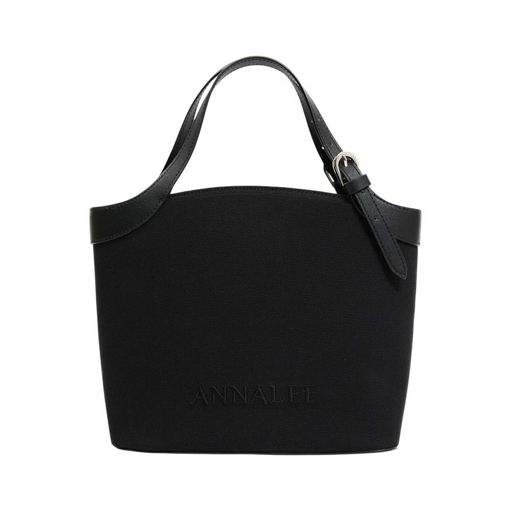Annalee Aileen Canvas Bag L Black – voilà.id