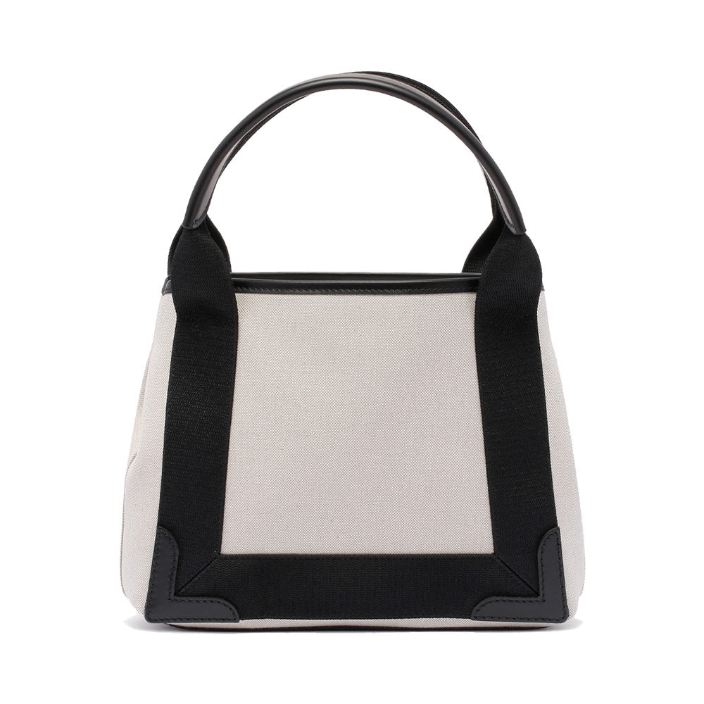 Balenciaga Navy Cabas XS Canvas Natural Black – voilà.id