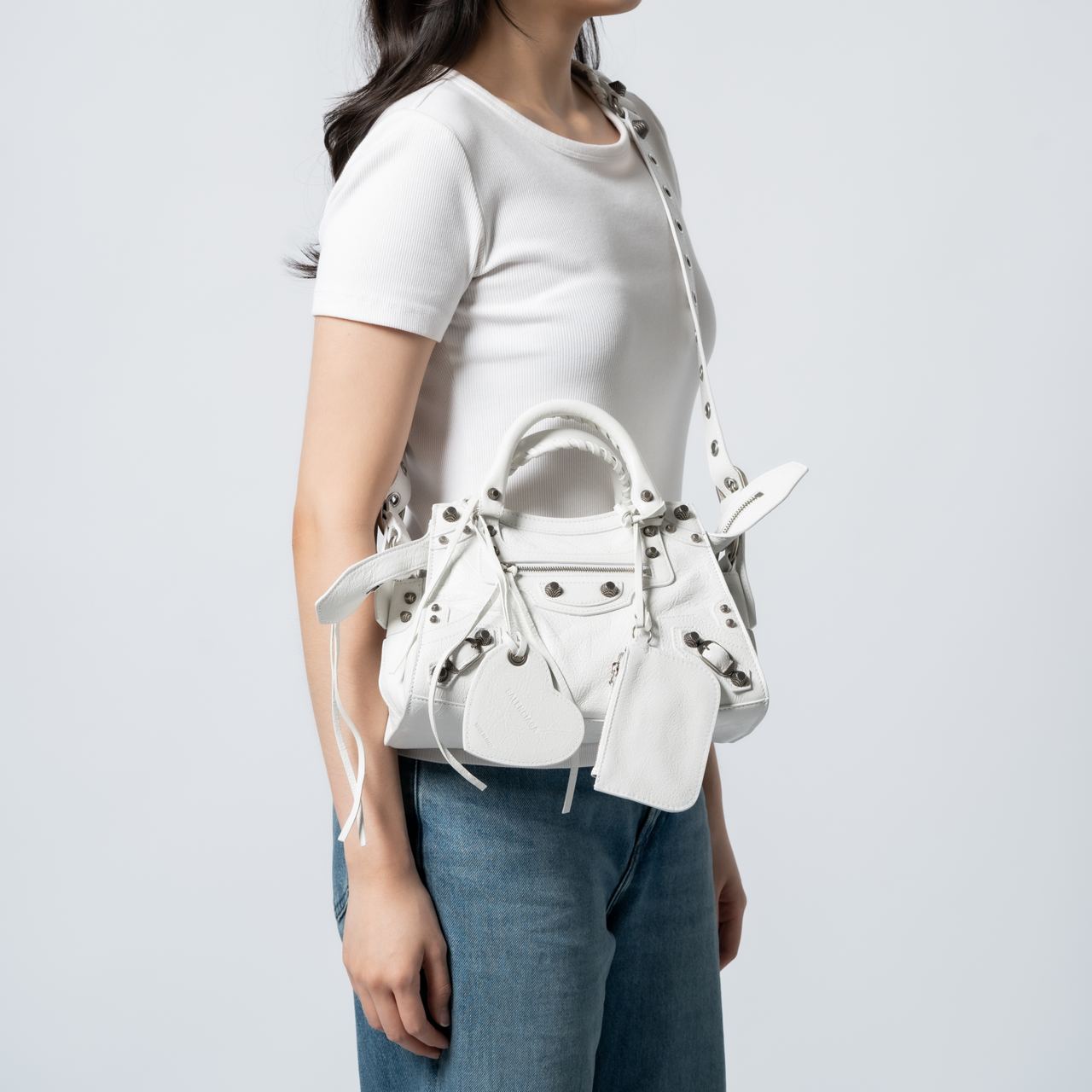 Balenciaga Neo Cagole XS Handbag Light Brown Shw – voilà.id