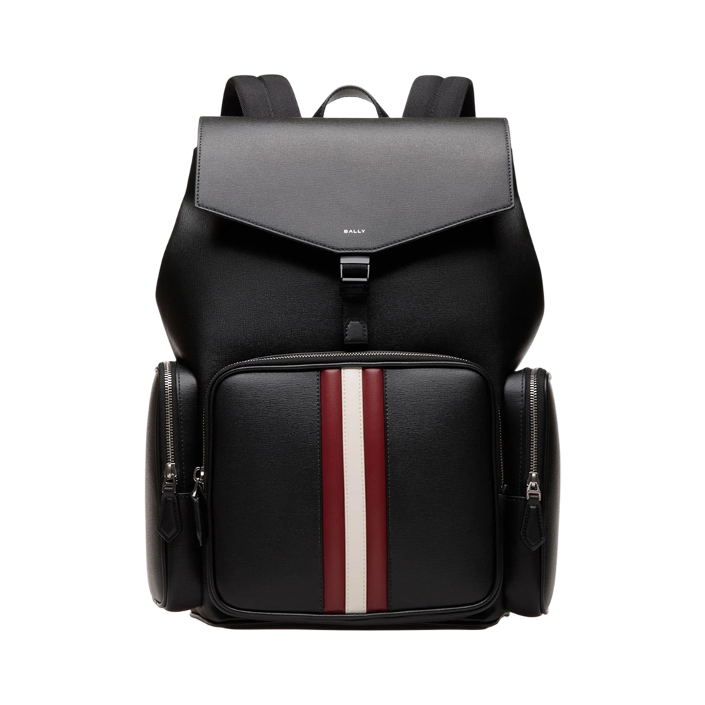 Mythos Backpack In Black Recycled Leather 6308461 main image 0