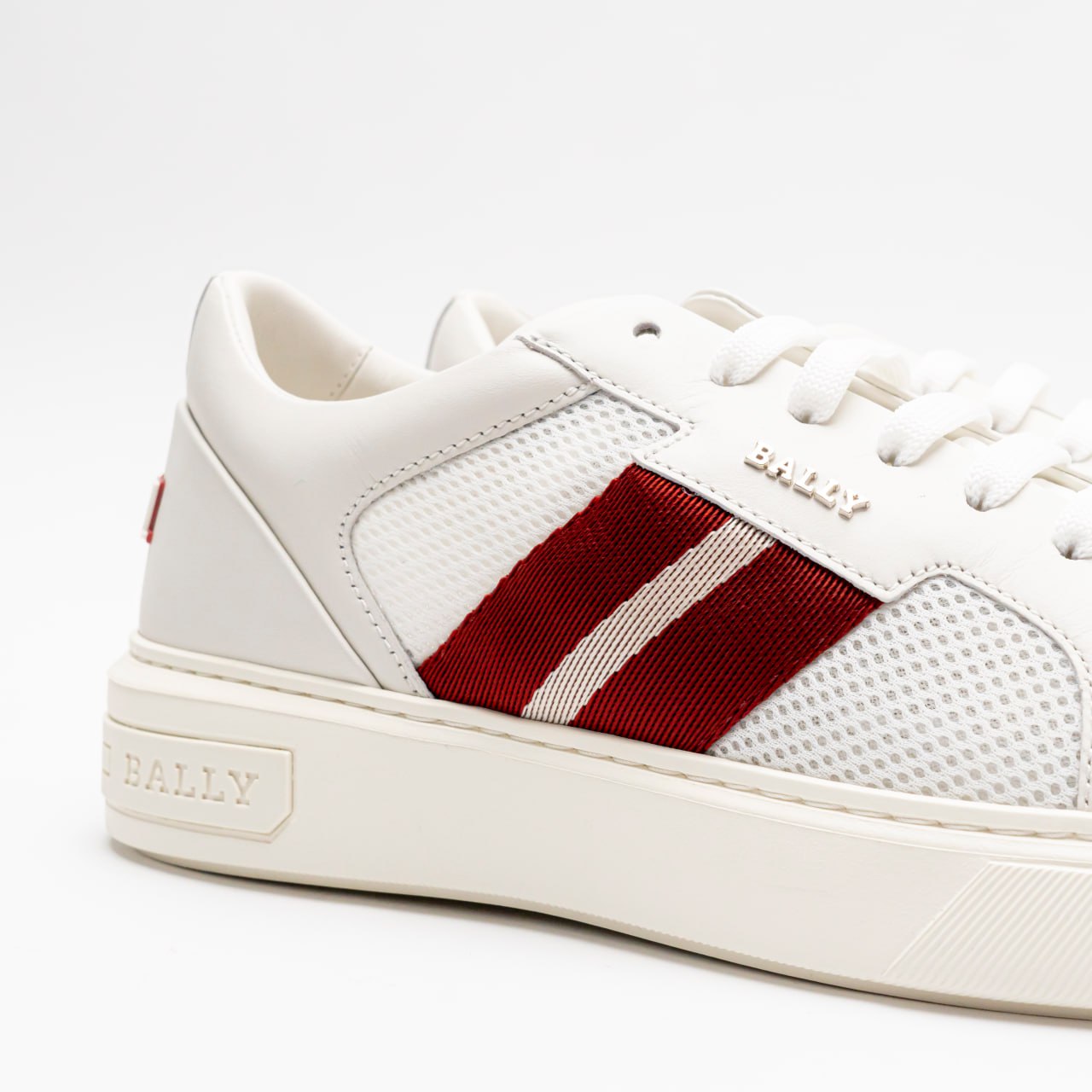 Melys Leather Sneakers White