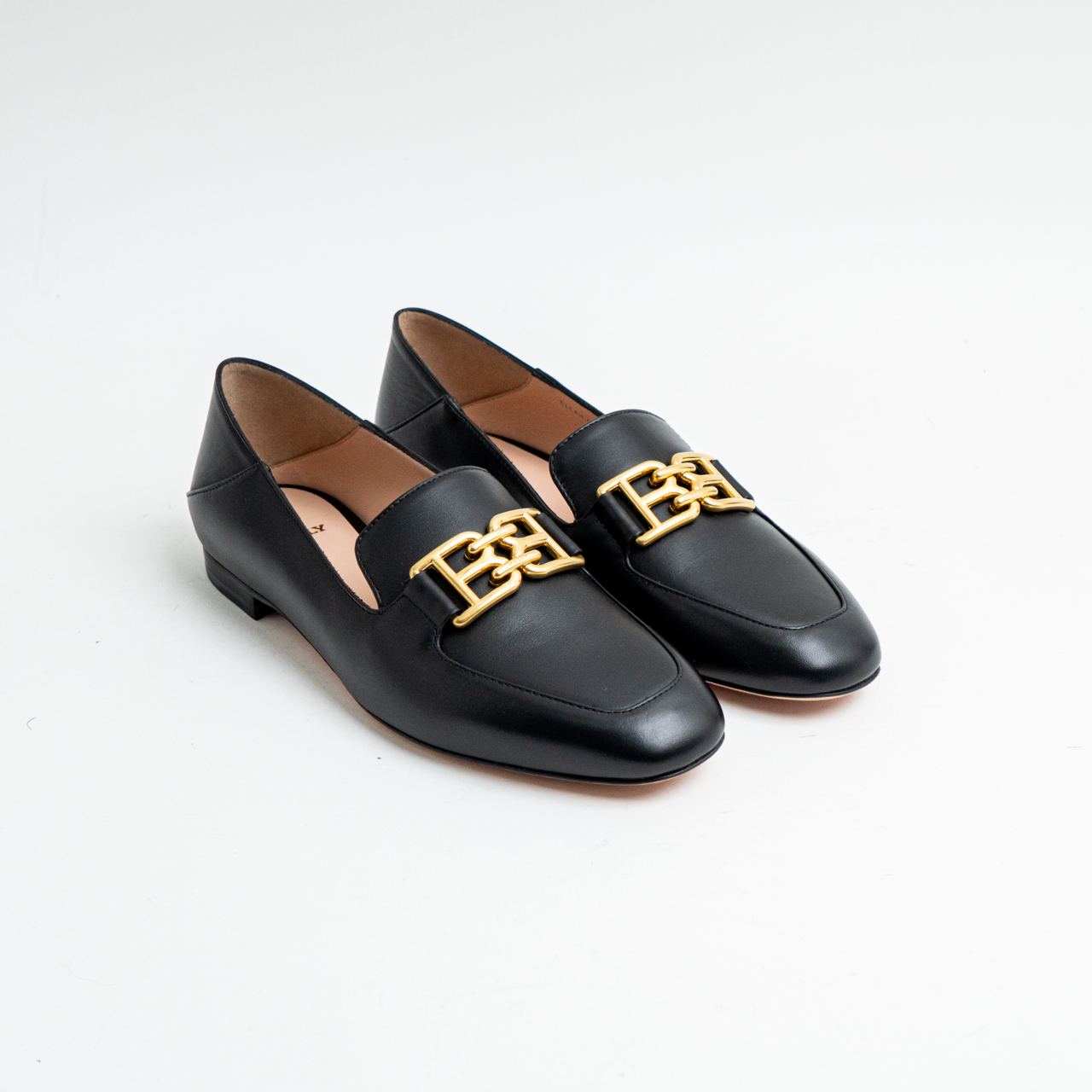 BALLY★関税込み Ellah Flat レザーローファー_ELLAH 6300070 Bally アウトレット！ BALLY バリー ELLAH FLAT 本革 ローファー
