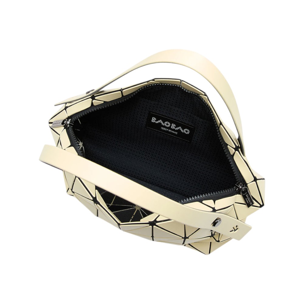 Bao Bao Issey Miyake Boston Handbag Matte Cream – voilà.id