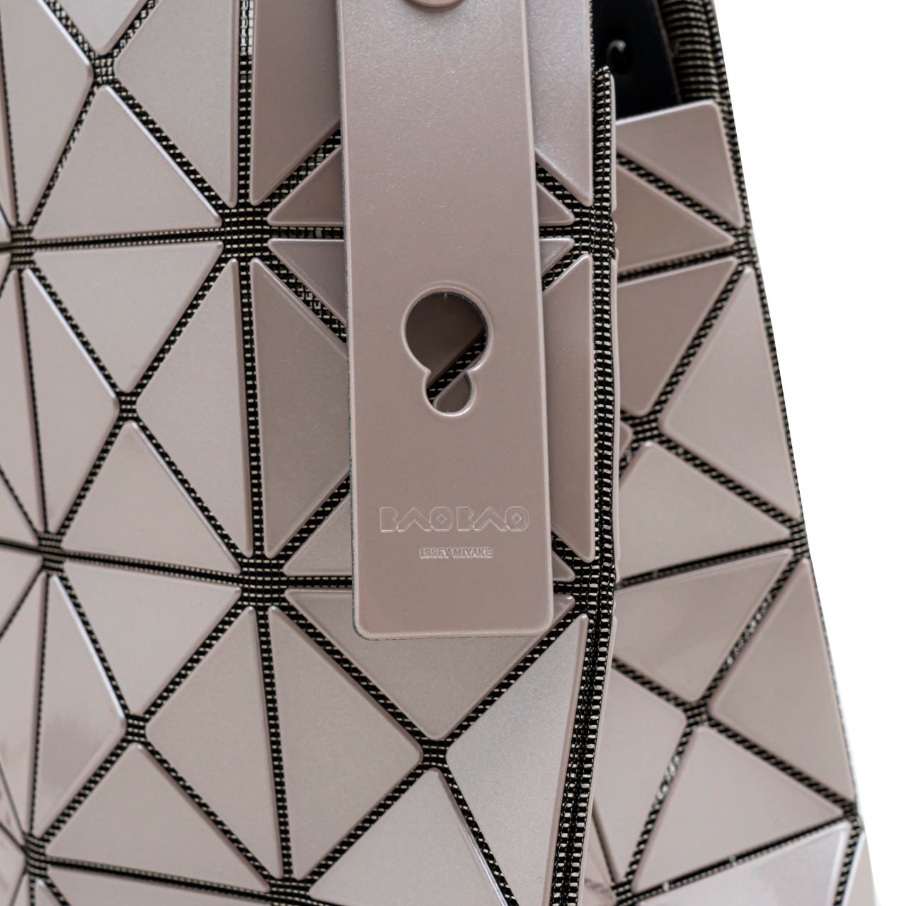 Bao Bao Issey Miyake Carat Handbag Gunmetal – voilà.id
