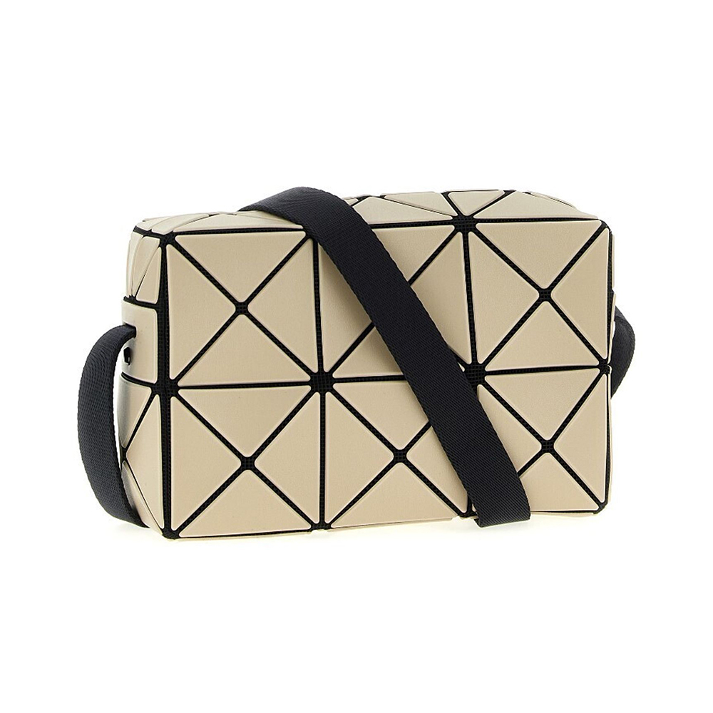 Bao Bao Issey Miyake Cuboid Matte Crossbody Bag Beige – voilà.id