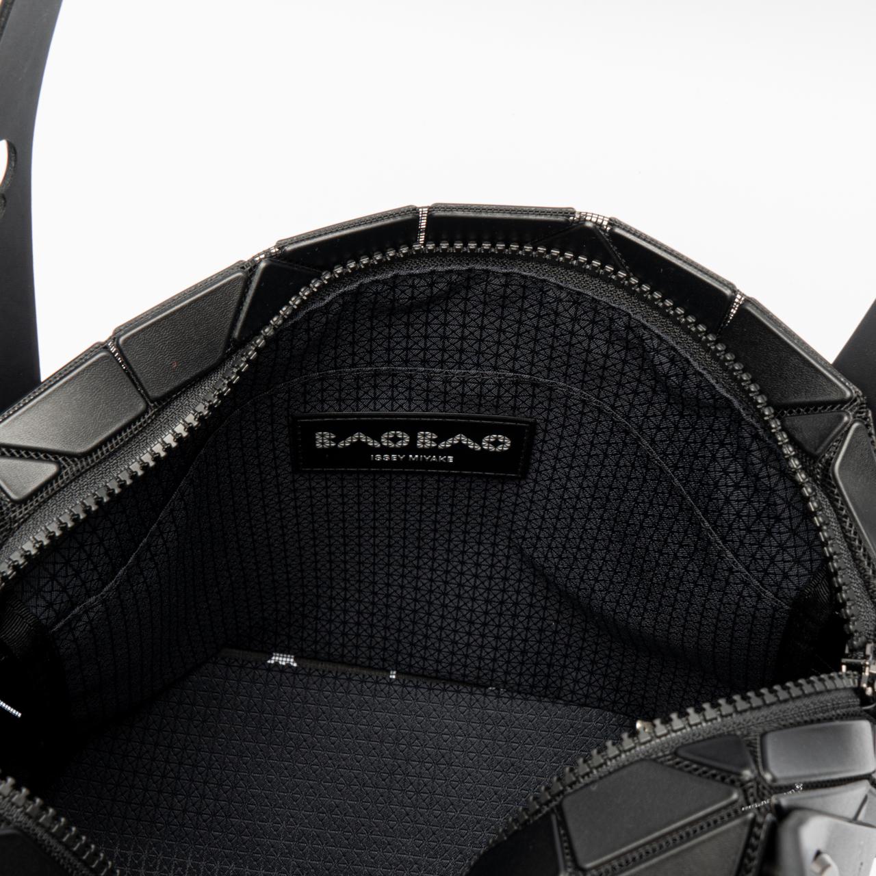 Bao Bao Issey Miyake Boston Handbag Matte Black – voilà.id
