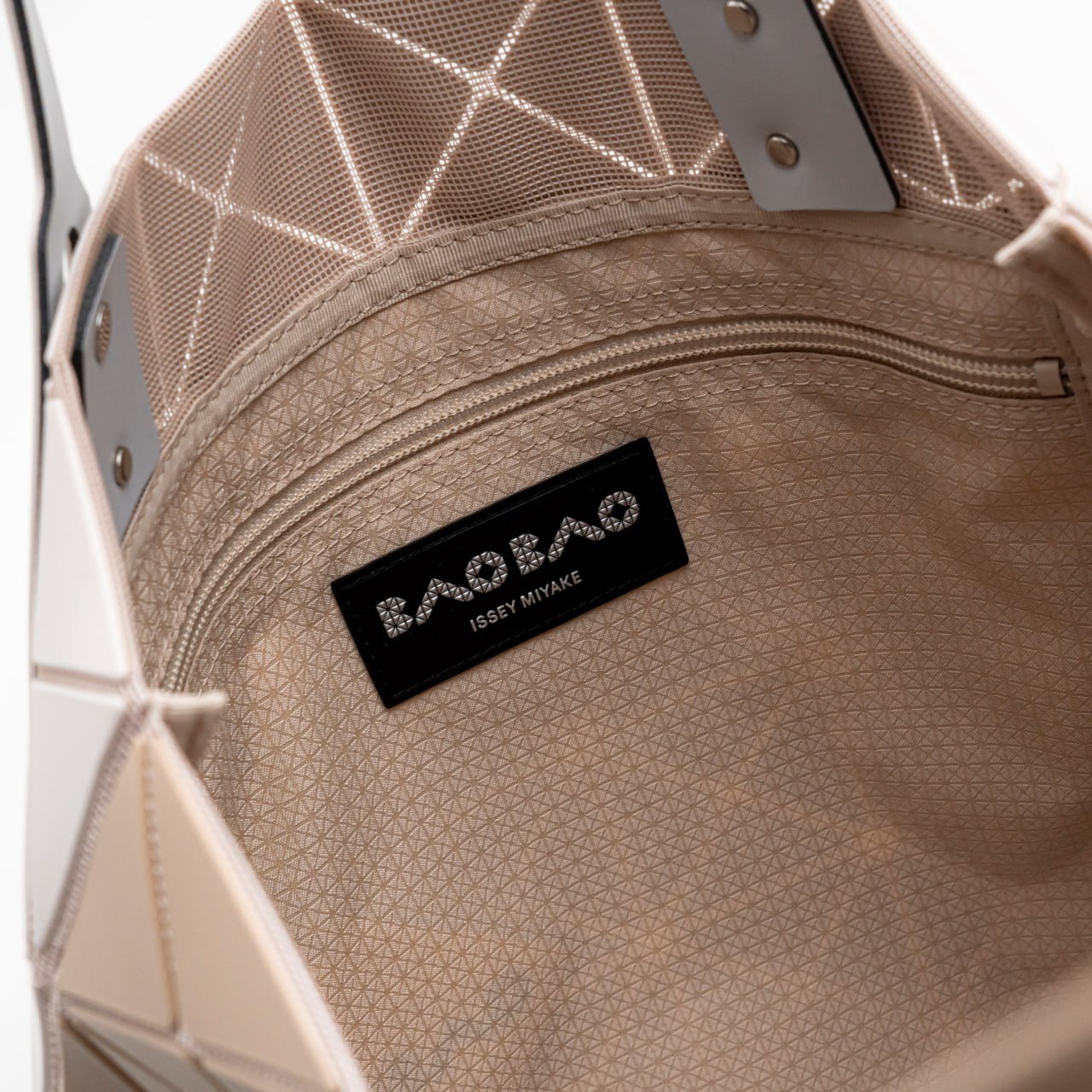 Bao Bao Issey Miyake Lucent W Color Tote Bag Beige / Light Beige