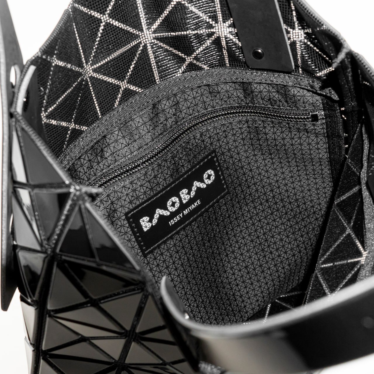 Bao Bao Issey Miyake Prism Tote Bag Black 7x7 – voilà.id