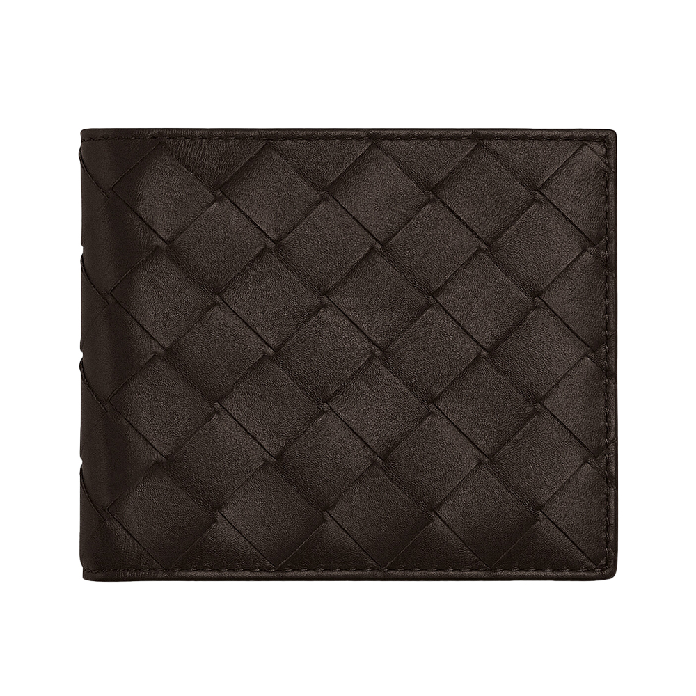Bottega Veneta Small Intrecciato Bifold Wallet Space – voilà.id