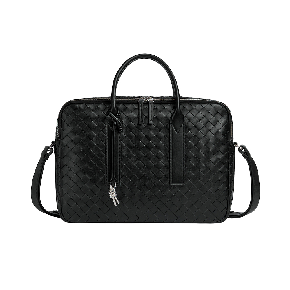 Bottega Veneta Large Getaway Briefcases Black – voilà.id