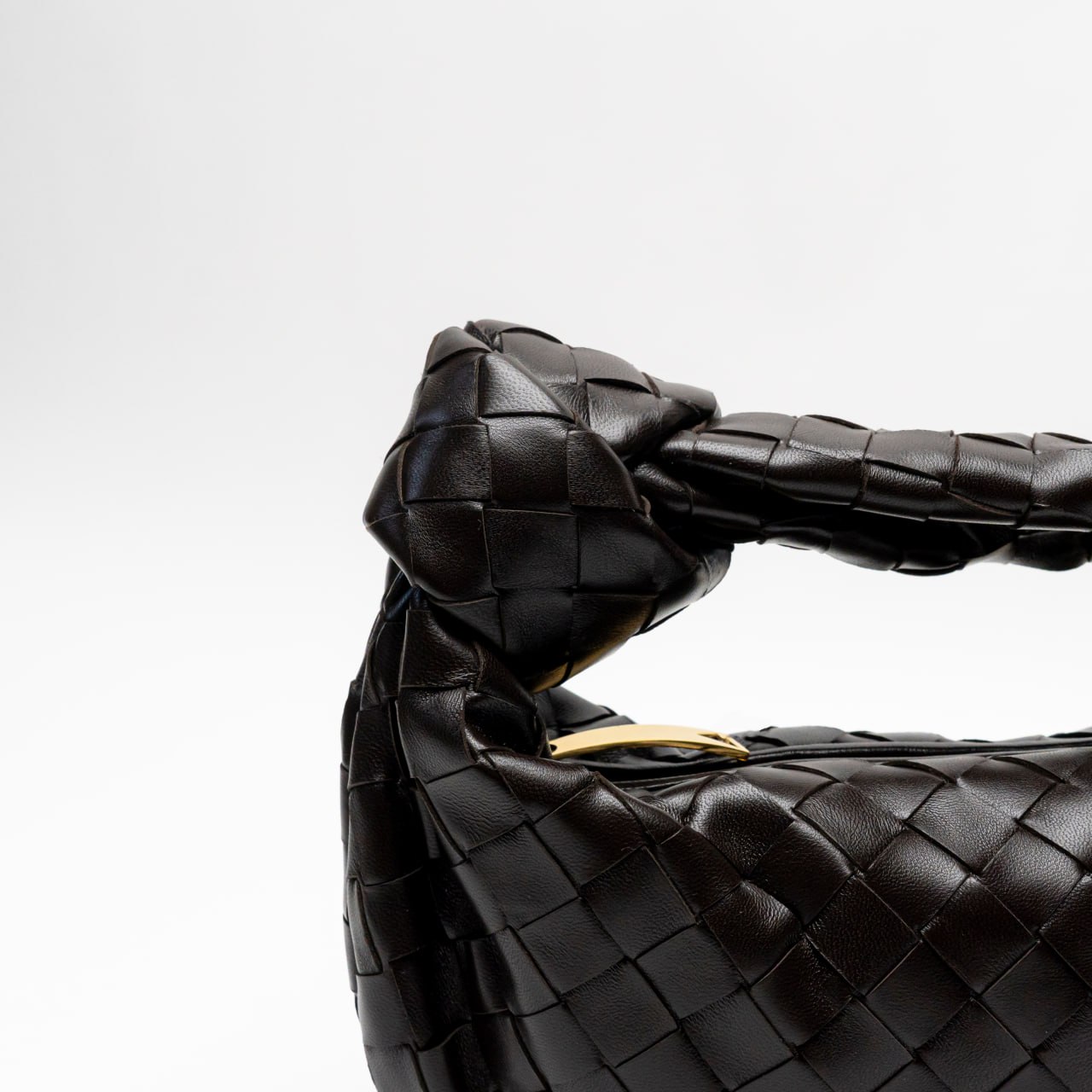 ★BOTTEGA VENETA★ Jodi Shoulder Bag Travertine 651876VCPP52 Brand New Bottega Veneta Jodie Small Leather Hobo Bag In