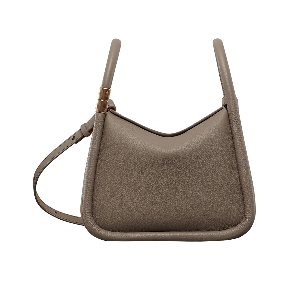 Boyy Wonton 25 Pebble Leather Bag Mocha – voilà.id