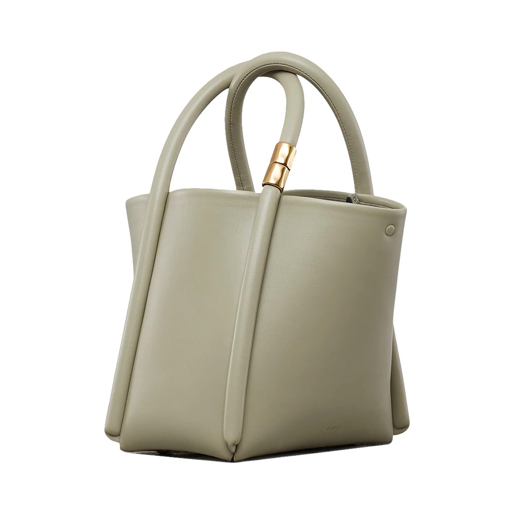 Boyy Lotus 20 Leather Handbag Vintage Grey – voilà.id