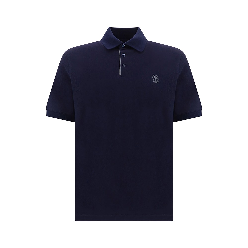Tシャツ・カットソー BRUNELLO CUCINELLI Logo pique polo shirt (ME8549779G CW787) Tシャツ・カットソー BRUNELLO CUCINELLI Logo pique polo shirt