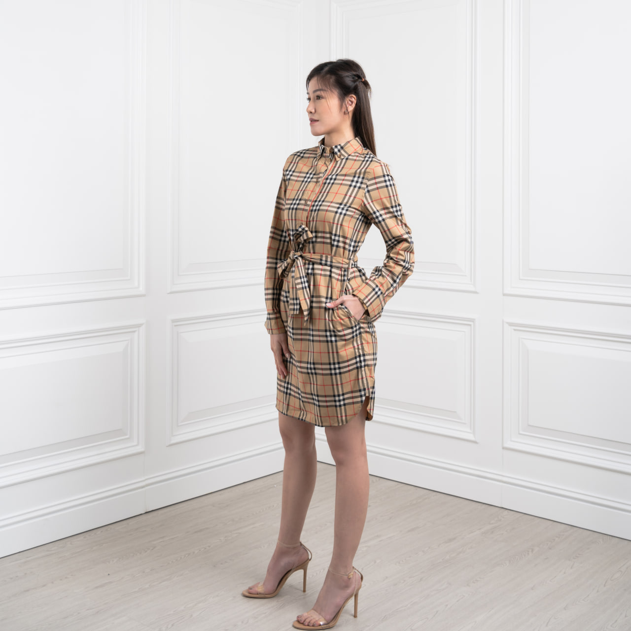 BURBERRY シャツワンピース　3y/98 7684200216_8.jpg
