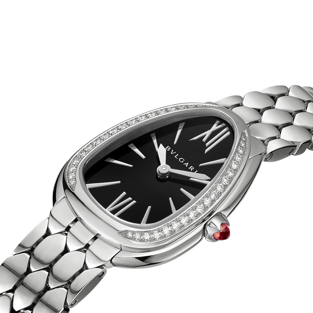 Bvlgari Serpenti Seduttori 33 - 103449 Black Lacquered Steel