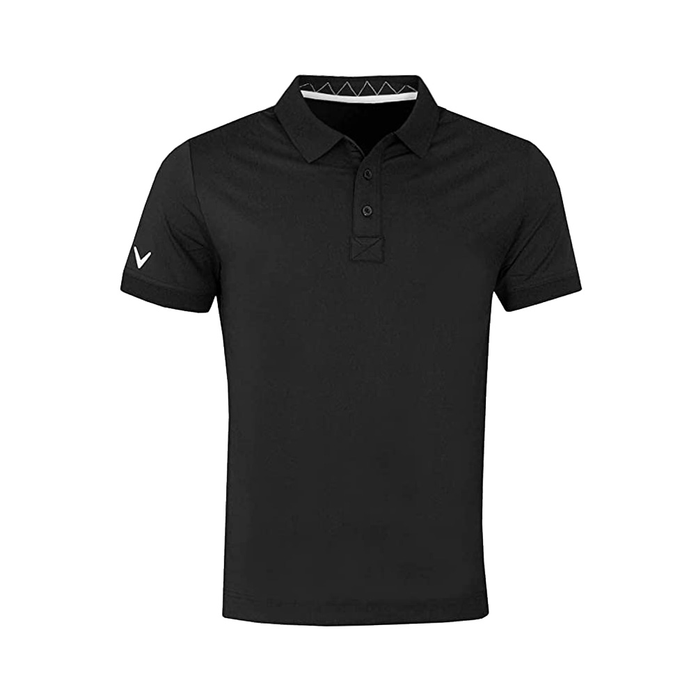 Callaway + CLUBHAUS S/S Polo ブラック　黒　M Callaway + CLUBHAUS S/S Polo ブラック 黒 M