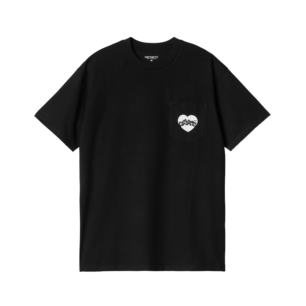☆PALACE☆X CARHARTT WIP HEART T-SHIRT BLACK 24FW Palace x Carhartt WIP】 Heart T-Shirt Black - 24FW (Palace