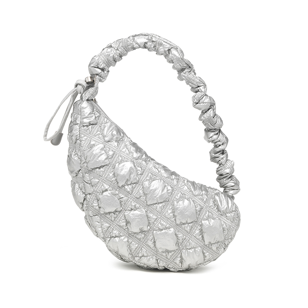 Carlyn Cozy Glaze Crossbody Bag Silver – voilà.id