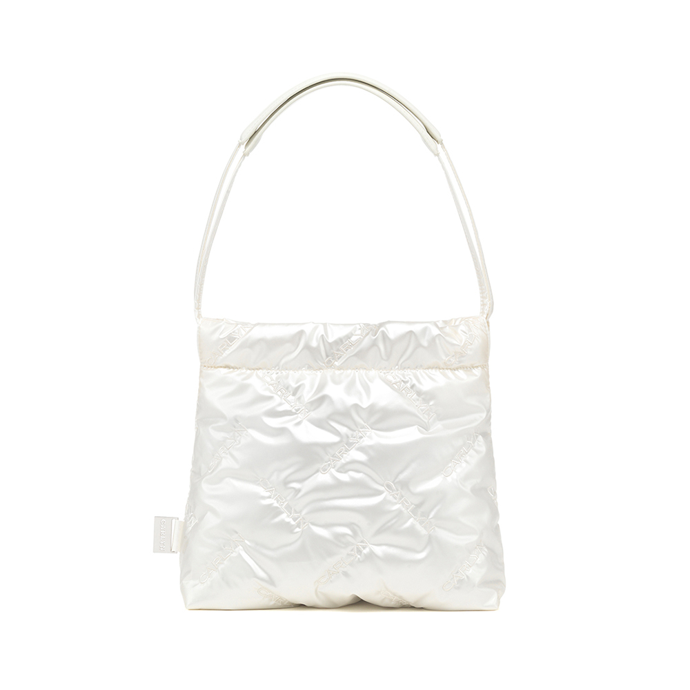 Carlyn Twee Mini Tote Bag White – voilà.id