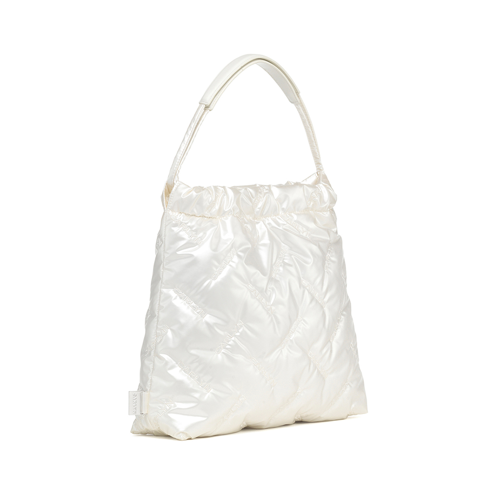 ★CARLYN★ Twi 4colors H73305020 Carlyn Twee Tote Bag Silver – voilà.id