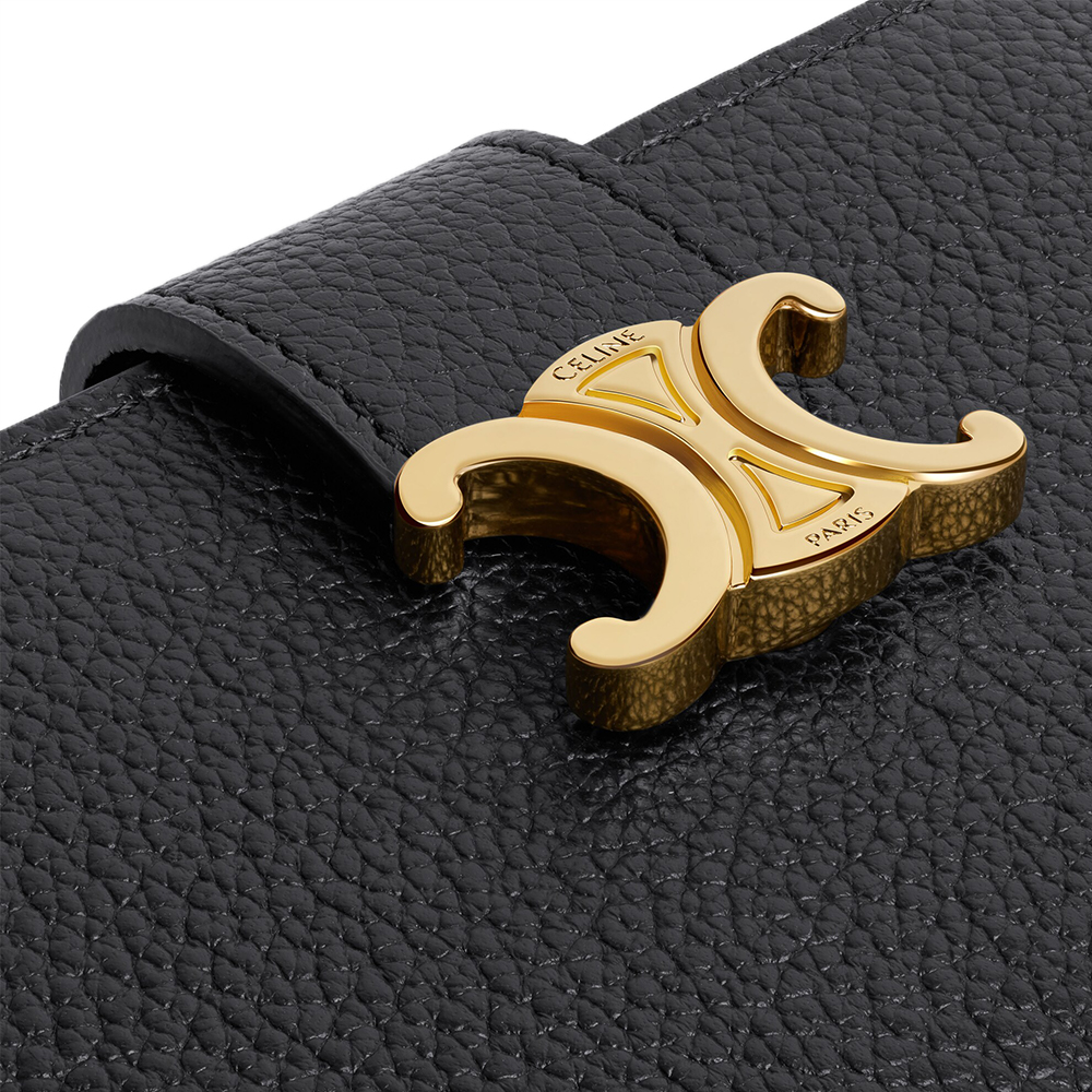 Calfskin Wallet Celine Medium Strap Wallet Review Celine Triomphe - Main Image