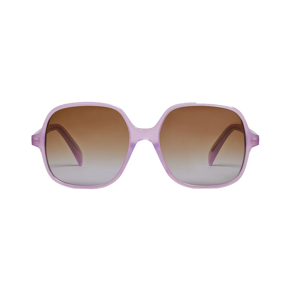 Celine Oversize S244 Sunglasses Gradient Brown Grey Lens