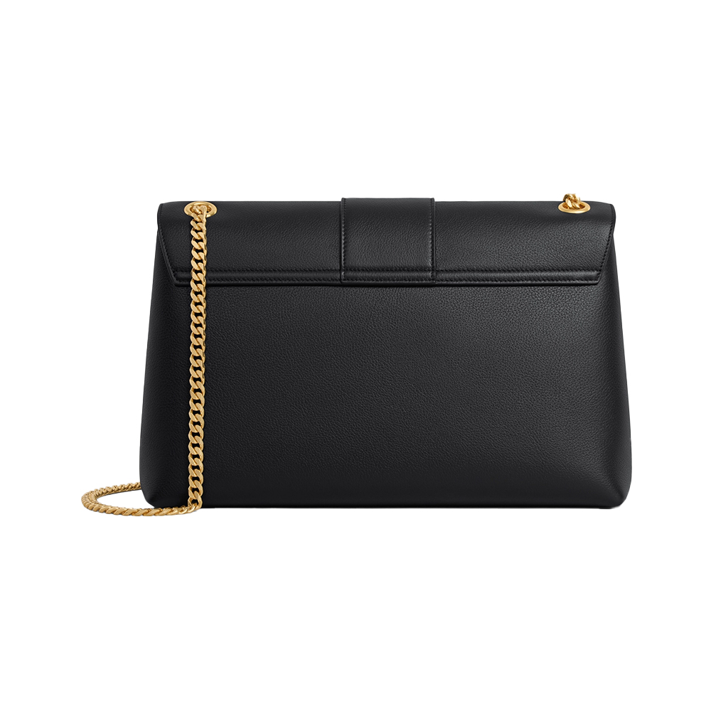 CELINE☆MOYEN CELINE VICTOIRE VEAU SOUPLE_パリ発 CELINE VICTOIRE BAG IN SUPPLE CALFSKIN BLACK & BROWN SEPIA