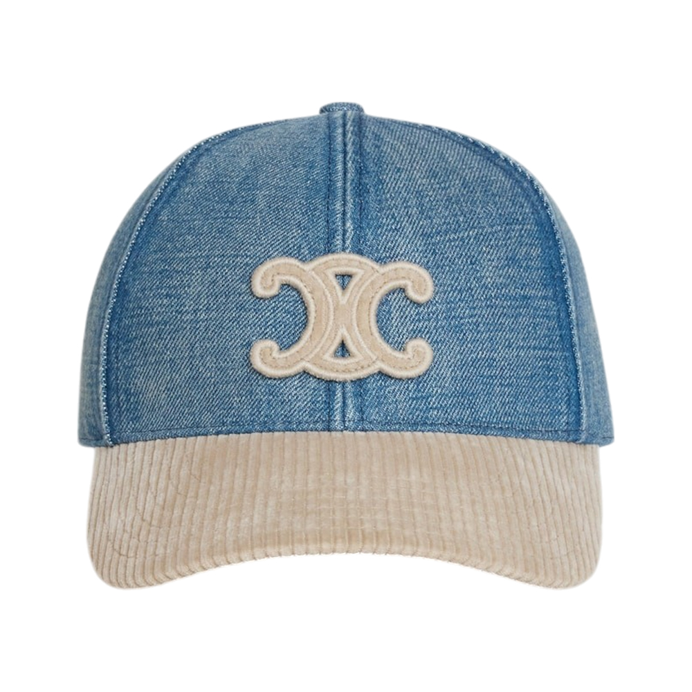 【★希少★】CELINE CAP INDIGO Indigo 