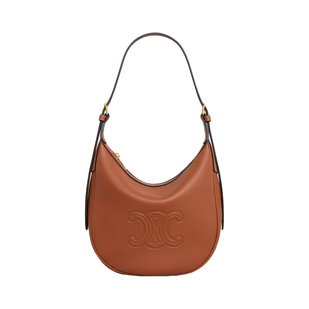 Celine Small Heloise Bag Cuir Triomphe Supple Calfskin Tan voilà.id
