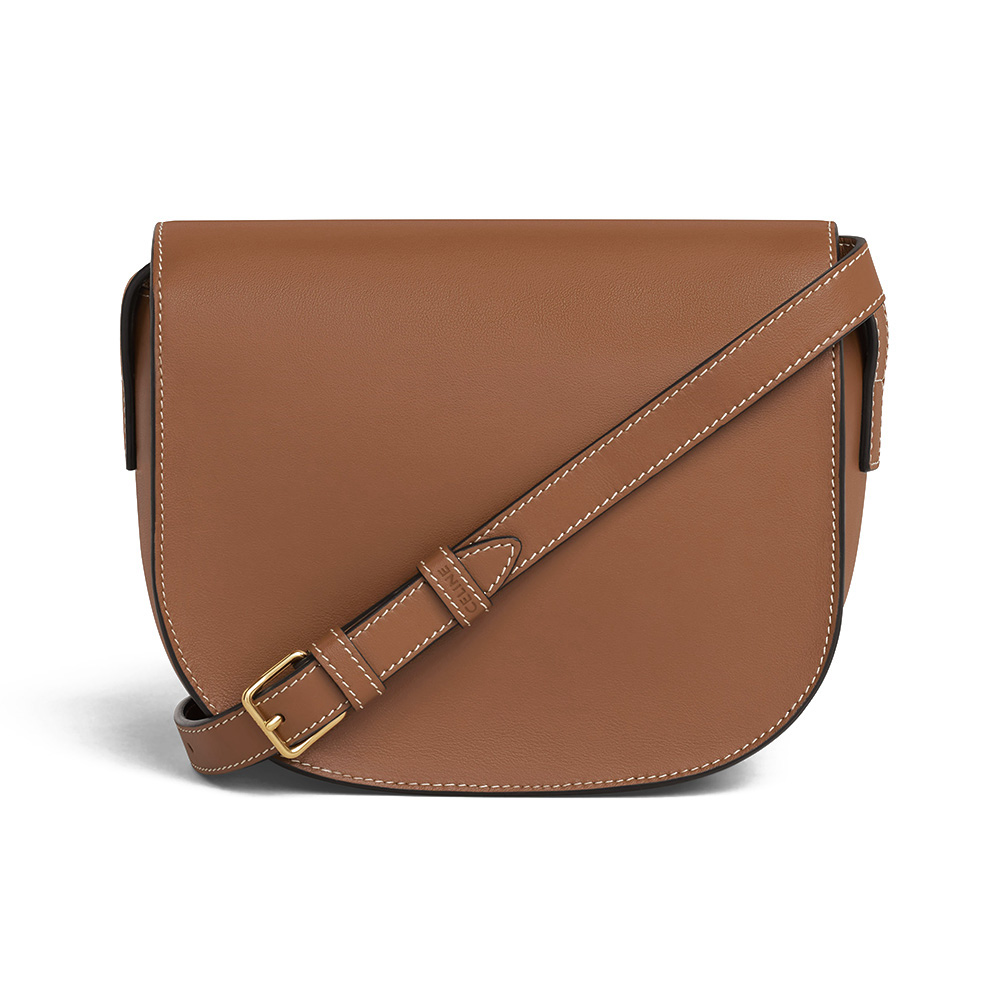 Celine Folco Cuir Triomphe Smooth Calfskin Tan –