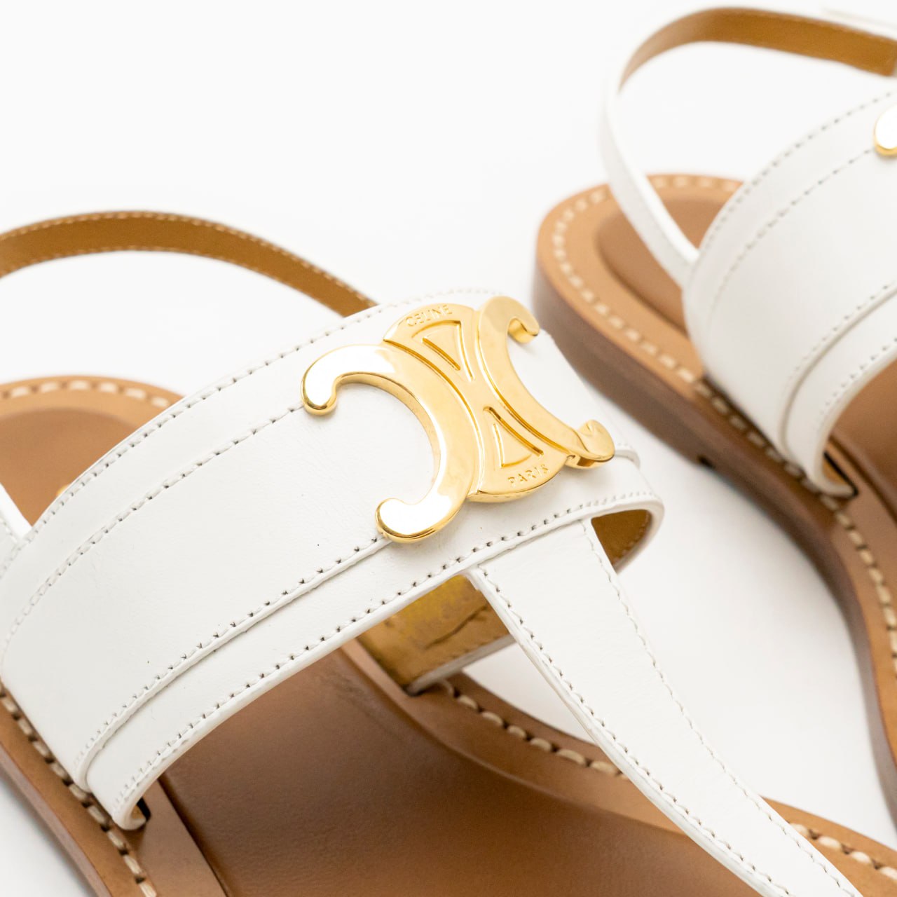 サンダル・ミュール CELINE | TRIOMPHE GLADIATOR SANDAL IN CALFSKIN Celine gladiator sandals clearance