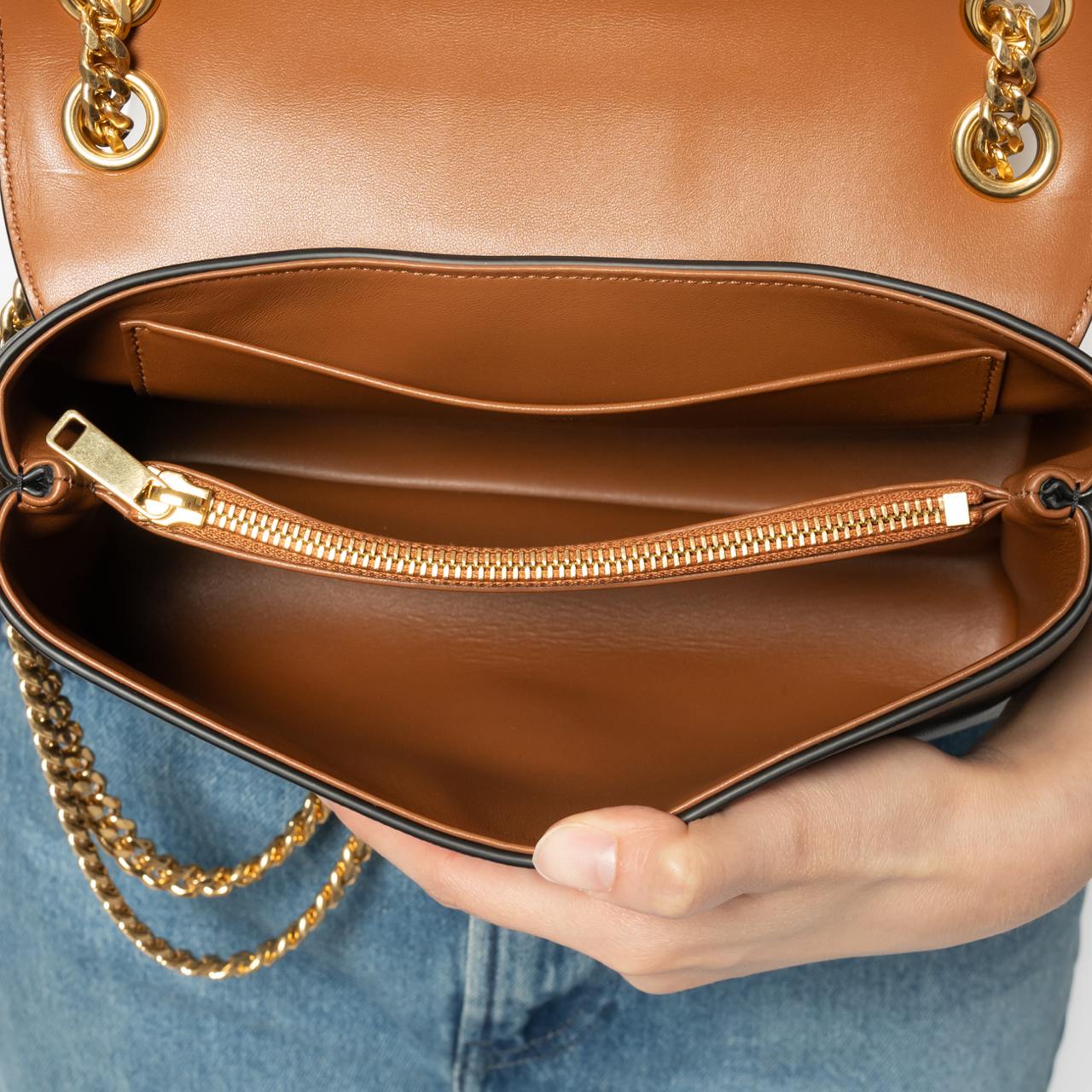 Celine Medium Victoire Bag Triomphe Canvas Tan – voilà.id