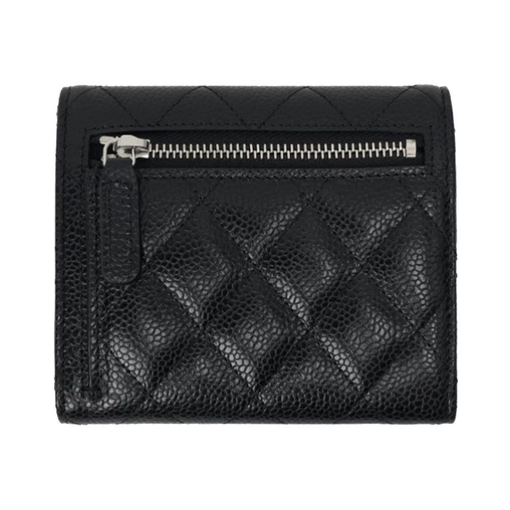 Chanel Classic Small Flap Wallet Caviar Black Shw – voilà.id
