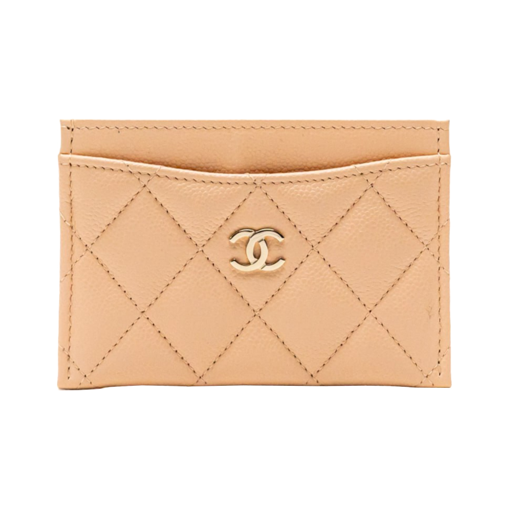 Chanel Classic Card Holder Grained Calfskin Black Ghw – voilà.id